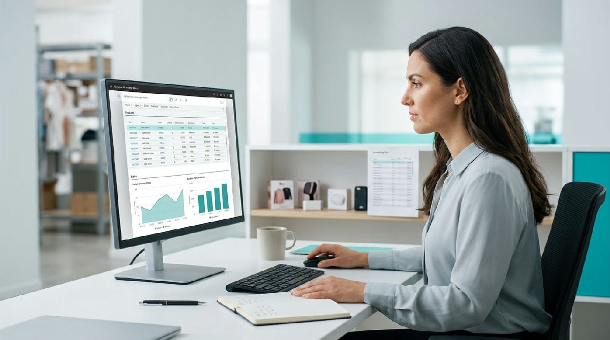 Schermoverzicht van gefaseerde ERP implementatie met datamigratie en testfase