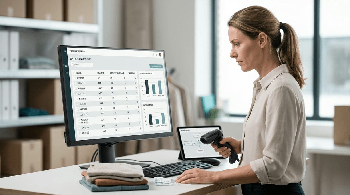 Overzicht van gekoppelde bedrijfsprocessen binnen een centrale ERP oplossing