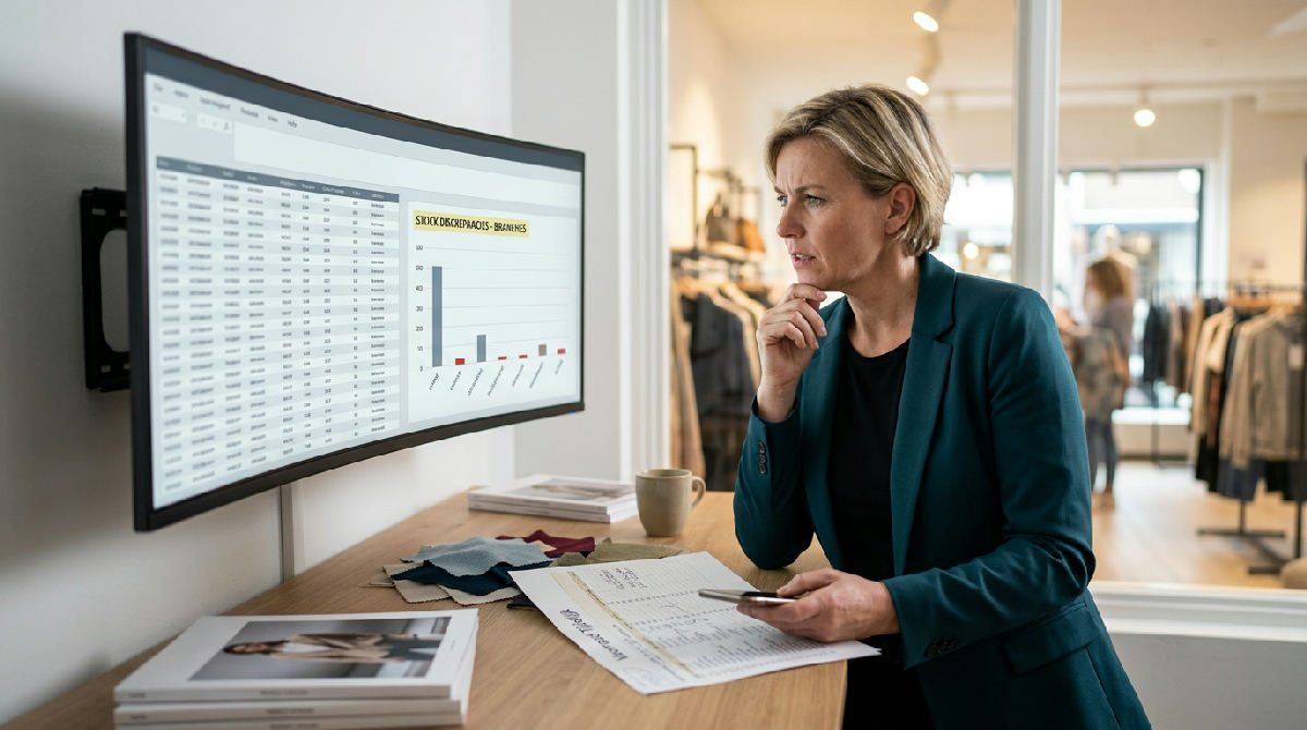 Schema van kassa, voorraad, inkoop en boekhouding verbonden in één systeem
