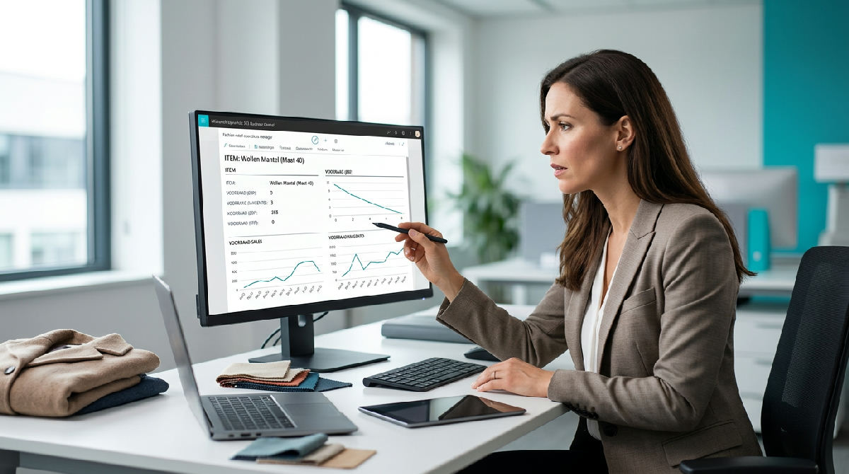 Schema van gegevensstromen tussen Magento webshop en fashion ERP systeem